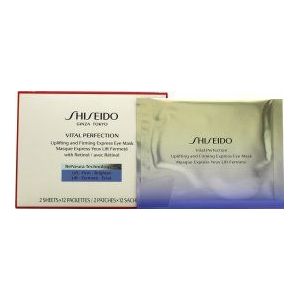 Shiseido Vital Perfection Uplifting and Firming Express Eye Mask 12 stuk