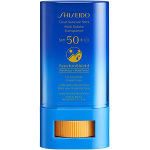 Shiseido Clear Suncare Stick Spf50+ - Zonnebrand - 20 g