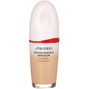 Shiseido Revitalessence Skin Glow Foundation Lichte Foundation met Verhelderende Werking SPF 30 Tint Quartz 30 ml