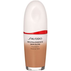 Shiseido Revitalessence Skin Glow Foundation Lichte Foundation met Verhelderende Werking SPF 30 Tint Sunstone 30 ml