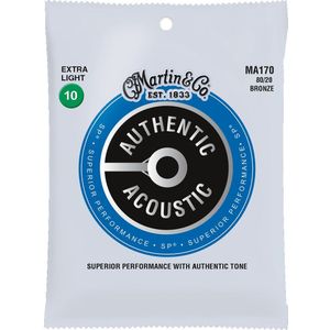 Martin MA170 Authentic Acoustic – SP – 80/20 – extra licht brons (10-47)