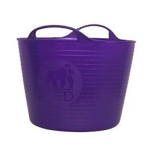 Flexibele mand 14 liter Paars