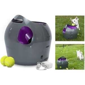 PetSafe - Automatische Balwerper - Grijs-Paars - Kunststof