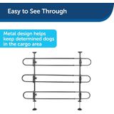 PetSafe Happy Ride Metal Dog Barrier - Veilig metalen frame voor de achterbak van de auto - Geen gereedschap nodig - Rammelvrij