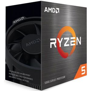 AMD Ryzen 5 5600X processor 3,7 GHz 32 MB L3 box, zwart