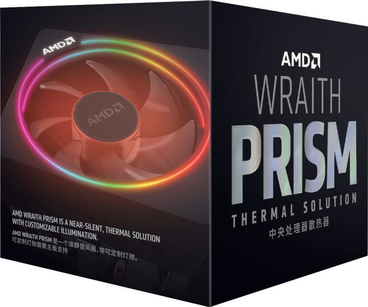 AMD - Wraith Prisma - Koeler - RGB - Voor AMD Athlon & Ryzen AM4
