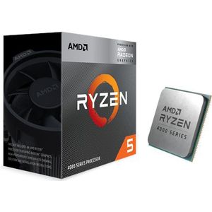 AMD - Ryzen 5 4600G - Processor - Ingebouwde GPU - 4.2 GHz
