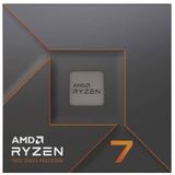 AMD RYZEN 7 7700X processor, 8 kernen/16 threads onbeperkt, architectuur Zen 4, 40MB L3 cache, 105 W TDP, tot 5,4 GHz boost-frequentie, AMD 5, DDR5 & PCIe 5.0,zwart