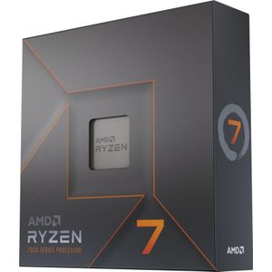 AMD Ryzen 7 7700X processor, 8 kernen/16 kernen gedefinieerd, architectuur Zen 4, 40MB L3 cache, 105 W TDP, tot 5,4 GHz Boost-frequentie, Socket AMD 5, DDR5 & PCIe 5.0, geen ventilatie