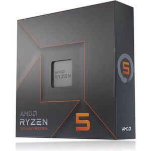 Processor AMD Ryzen 5 7600X - 4.7 GHz (5.3 GHz) - 6-Cores - 12 Threads - AM5 Socket