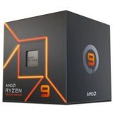 AMD Ryzen 9 7900 Prozessor (Radeon Grafik intergrierte, 12 Kerne/24 Threads, 65W DTP, AM5 Sockel, Cache 76MB, Bis zu 5.4 GHz max boost, wraith prism Kühler)