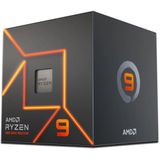 AMD Ryzen™ 9.7900 processor met Ventirad Wraith Prism, 12 kernen/24 threads ontgrendeld, Zen 4 architectuur, 76 MB L3 cache, 65 W TDP, tot 5,4 GHz boost-frequentie, Socket AMD 5, DDR5 & PCIe 5.0