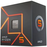 AMD Ryzen™ 5 7600 Desktopprocessor (6-core/12-thread, 38 MB cache, tot 5,2 GHz max boost)
