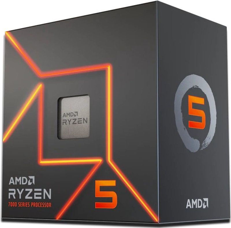 AMD Ryzen 5 7600 Processor - 3.8 GHz - 6 Cores - AM5 Socket