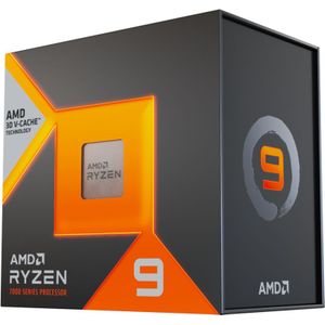 AMD Ryzen 9 7950X3D-processor met 3D-V-Cache-technologie, 16 kernen/32 threads, architectuur Zen 4, 144 MB cache, 120 W TDP, tot 5,7 GHz Boost-frequentie, socket AMD 5, DDR5 & PCIe 5.0