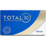 Alcon - TOTAL30 - Maandlenzen - Lichtblauw - Silicone Hydrogel - 6 Lenzen
