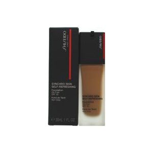 Shiseido Synchro Skin Self-Refreshing Foundation Langaanhoudende Make-up SPF 30 Tint 430 Cedar 30 ml