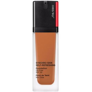 Shiseido Synchro Skin Self-Refreshing Foundation Langaanhoudende Make-up SPF 30 Tint 460 Topaz 30 ml