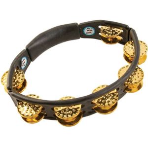 LP - LP861508 - Tambourin - Zwart - Messing Klemmen - Twee Rijen