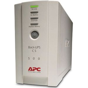Apc - Bk500ei Back Ups - Accu - EU-Steekplaat - Seriële en USB-connectiviteit