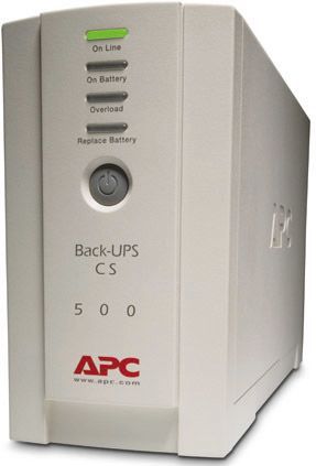 Apc - Bk500ei Back Ups - Accu - EU-Steekplaat - Seriële en USB-connectiviteit