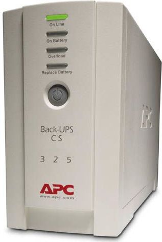 APC Back- CS 325 w/o SW UPS 0,325 kVA 210 W