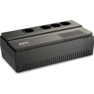 APC Easy-UPS BV - BV1000I - ononderbroken stroomvoorziening 1000VA (AVR, 6 IEC-uitgangen) Schuko uitgangen 1.000 VA zwart