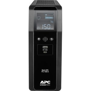 APC by Schneider Electric Back UPS PRO BR1600SI USV 1600VA (8 IEC-uitgangen, multifunctioneel display, zuiver sinusvormig uitgangssignaal)