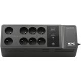 APC - Back-UPS BE650G2-FR - Noodstroomvoeding - 650VA - 8x penaarde - 1 USB oplader