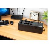 APC Back- 650VA 230V 1 USB charging port - (Offline-) USV UPS Stand-by (Offline) 0,65 kVA 400 W 8 AC-uitgang(en)