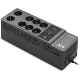 APC Back- 650VA 230V 1 USB charging port - (Offline-) USV UPS Stand-by (Offline) 0,65 kVA 400 W 8 AC-uitgang(en)