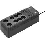 APC Back-UPS Essential BE850G2-FR – overspanningsbeveiliging omvormer met 850 VA back-uPS (8 stopcontacten, overspanningsbeveiliging, 2 snelladeraansluiting USB type A en type C)