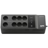 Apc - Back-be850g2-it - UPS - Zwart - Loodaccu