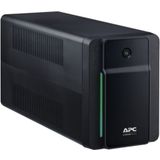APC Easy UPS BVX1600LI-GR - ononderbroken stroomvoorziening 1600 VA met Schuko-uitgangen, batterijbeveiliging en overspanningsbeveiliging, back-upbatterij met AVR, led-indicatoren zwart