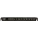 APC Easy PDU EPDU1016B, Basic, 1U, 16A, 230V, (8x)C13, C20 stekker