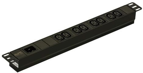 APC Easy PDU EPDU1016B, Basic, 1U, 16A, 230V, (8x)C13, C20 stekker