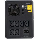 APC - Back UPS 1600VA - Batterijback-up - 230V - IEC Stopcontacten