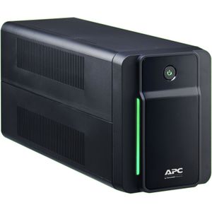 APC Back UPS 1200VA UPS – BX1200MI-FR – back-up batterij en overspanningsbeveiliging, FR-stopcontacten, omvormer met AVR, gegevensbescherming, zwart