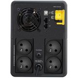 APC - Back-UPS 1600VA - Noodstroomvoorziening - 4 AC-uitgangen - Line-interactive