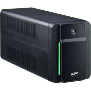 APC Back UPS 1600VA UPS – BX1600MI-FR – back-up batterij en overspanningsbeveiliging, FR-stopcontacten, omvormer met AVR, gegevensbescherming, zwart