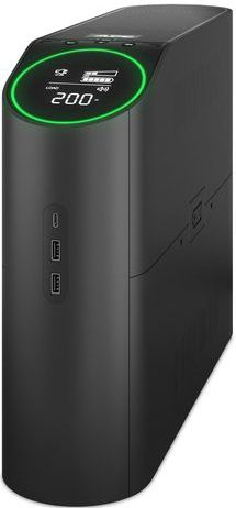 APC - Back-UPS Pro BGM2200B-GR - 2200VA/1320W - 4x Schuko & 2x C13 uitgang - 3x USB charger