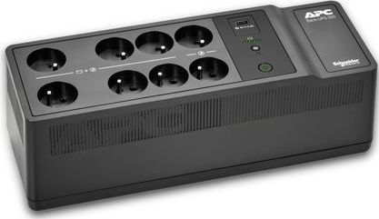 APC - Back-UPS BE500G2-FR - UPS - 500VA - 1 USB Oplader - 1 USB Datapoort