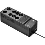 APC - BACK-UPS 1050VA - UPS - 8 Stopcontacten - 600 Watt - Standby