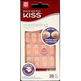 Kiss Gellak Everlasting French Nail Kit - Kunstnagels - Anti-breuk - Nepnagels - Wedding Gown