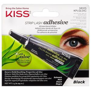 Kiss Wimperlijm Ever EZ Aloe Vera Adhesive Latex - Wimperlijm Voor Wimperextensions - Op basis van Aloe vera - Zwart
