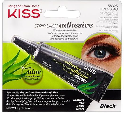 Kiss Wimperlijm Ever EZ Aloe Vera Adhesive Latex - Wimperlijm Voor Wimperextensions - Op basis van Aloe vera - Zwart