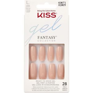 Kiss Gellak Gel Fantasy Nails - Kunstnagels - 28 stuks - Nepnagels - Ab Fab
