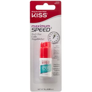 Kiss Nagellijm Maximum Speed Nail Glue - Gellak - Nagel Lijm - Kunstnagels