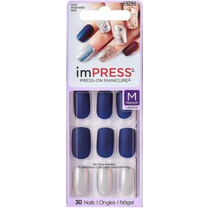 Kiss imPRESS Press-on Manicure Call It Off- Kunstnagels - Nagels - Press on nails - Plaknagels - Nepnagels - 30 stuks - Beste Kwaliteit