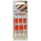 Kiss imPRESS Press-on Manicure Boss Lady- Kunstnagels - Nagels - Press on nails - Plaknagels - Nepnagels - 30 stuks - Beste Kwaliteit